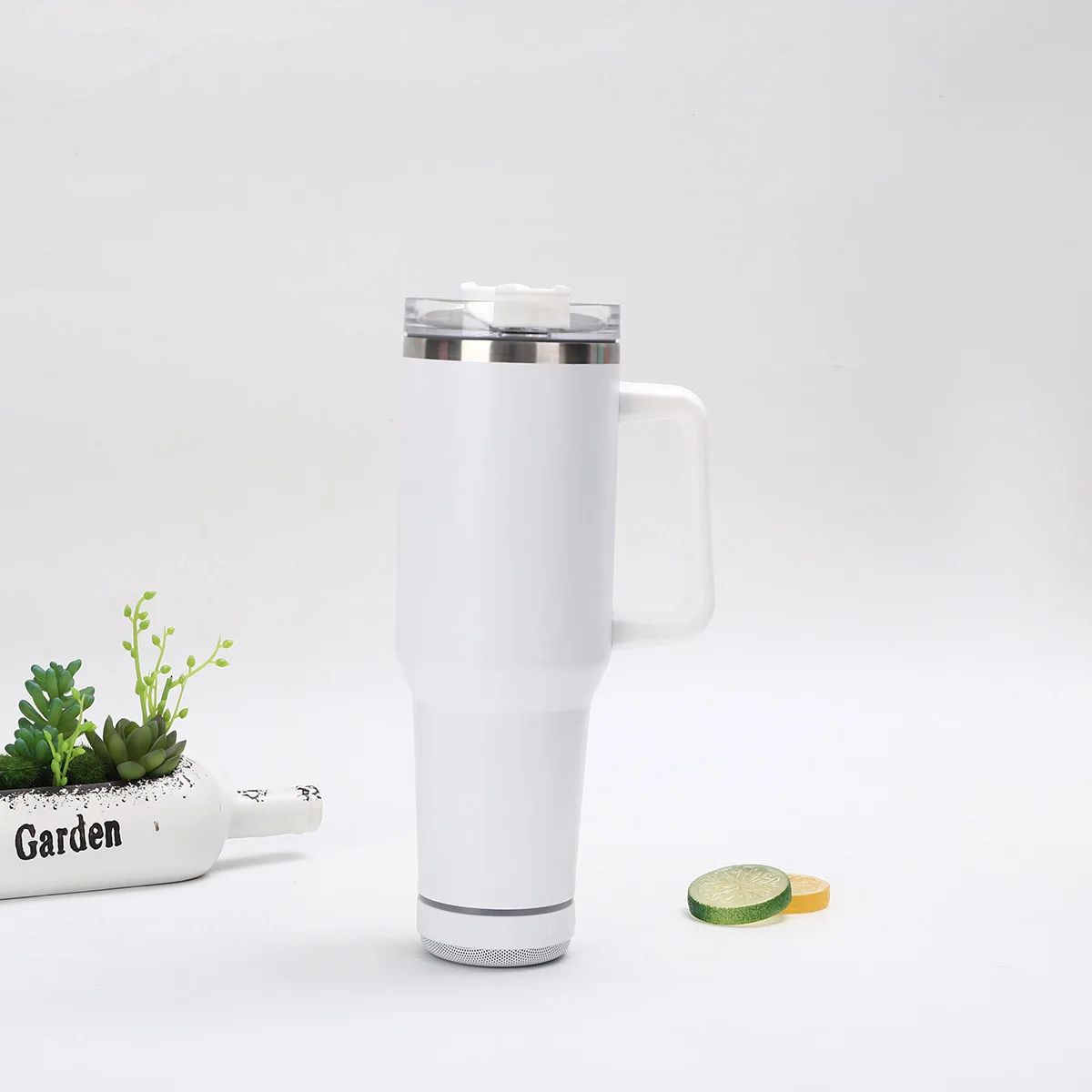 40oz bluetooth speaker tumbler with bluetooth travel 40oz stainless steel tumbler insulated water bottle