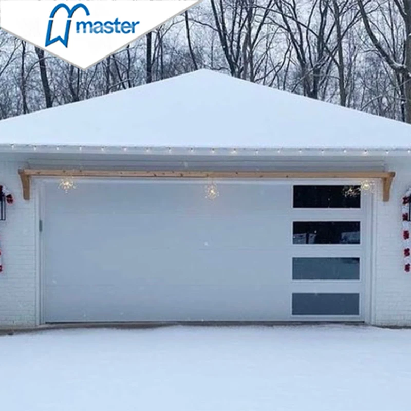 Customized Professional Sectional Overhead Garage Door Sandwich Construction Garage Door for Homes