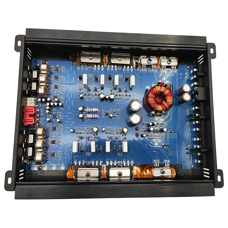 Compact Size Double Side PCB Design High Efficiency High Quality 4 CH Class AB Amplifier