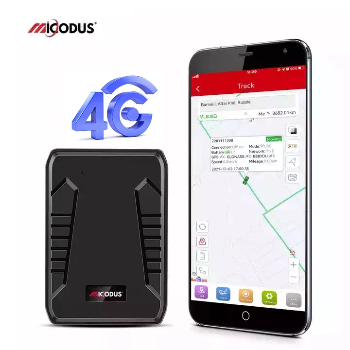 Система охранной сигнализации Micodus, GPS-локатор, 10000 мАч, магнитное Автомобильное устройство отслеживания GPS, 4G, длительный срок службы батареи, GPS-трекер