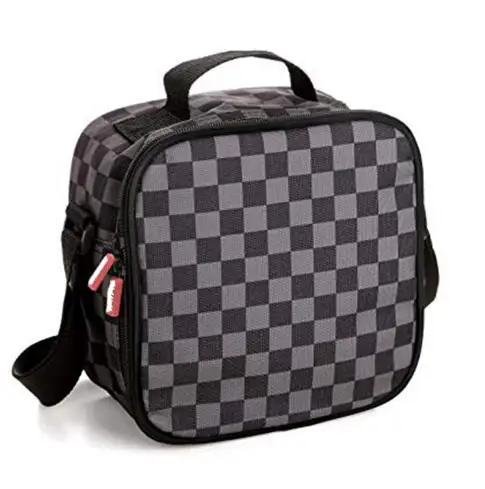 Deluxe Dual Compartment thermal lunch bags insulated lunch bags for women