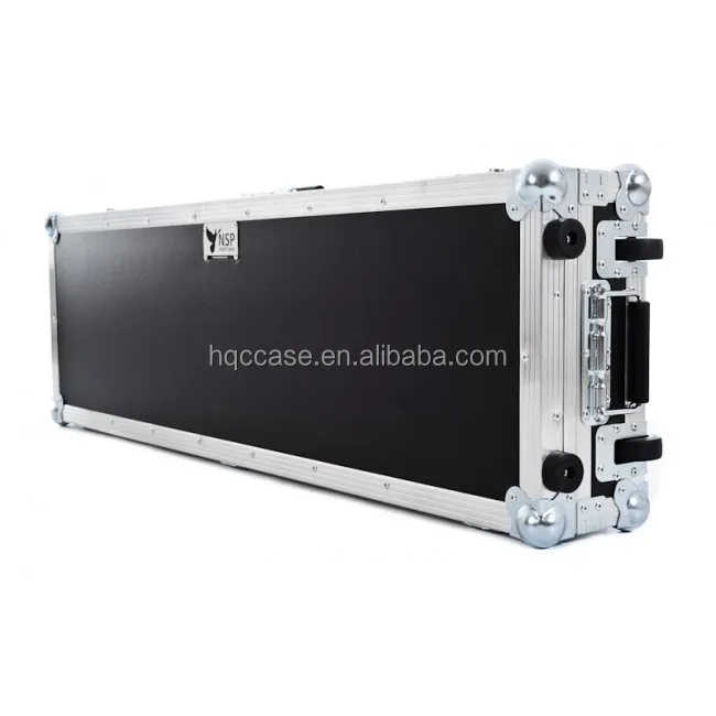 30mm aluminum frame denon mc4000 case turntable flight case with trolley