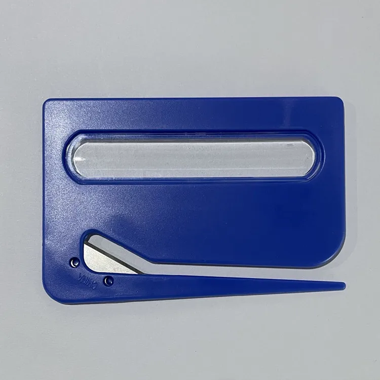 Популярные 3-в-1 канцелярский нож с увеличительным стеклом пластиковый канцелярский нож с зеркалом заднего вида весы