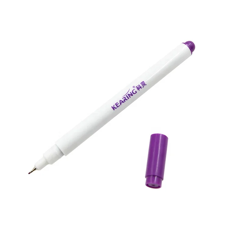 Kearing Auto Vanishing Violet 0.5mm Fine Tip Air Erasable Pen for Temporary Marking Sewing crafting project  AV05