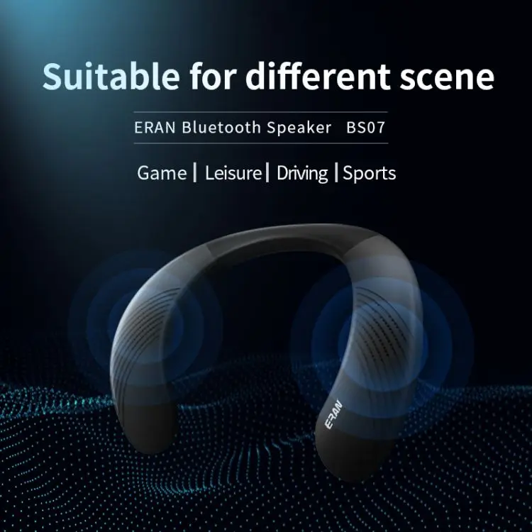 BT wireless neck speaker