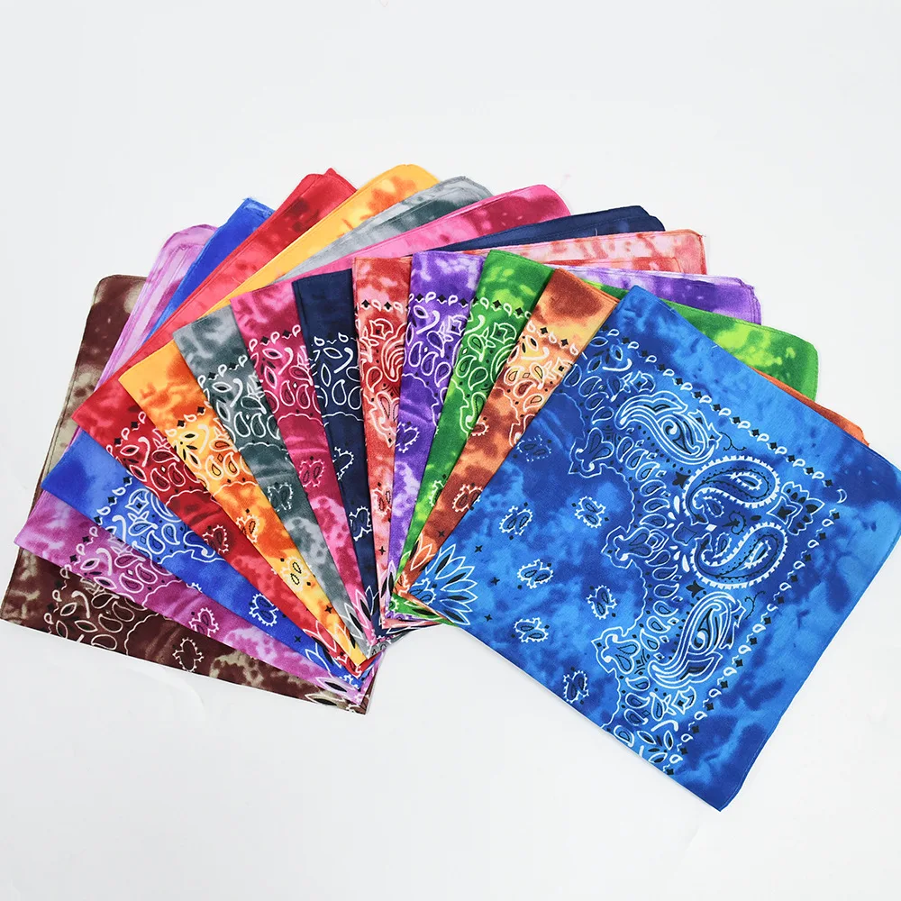 Promotional Tube Neckwear Polyester Bandanas for Motorcycle Unique Sport Black American Casual Wear