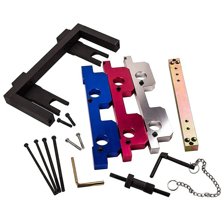 Engine Timing Camshaft Alignment Locking Tool Kit Compatible for BMW with 2.5L 3.0L N51 N52 N53 N54 N55