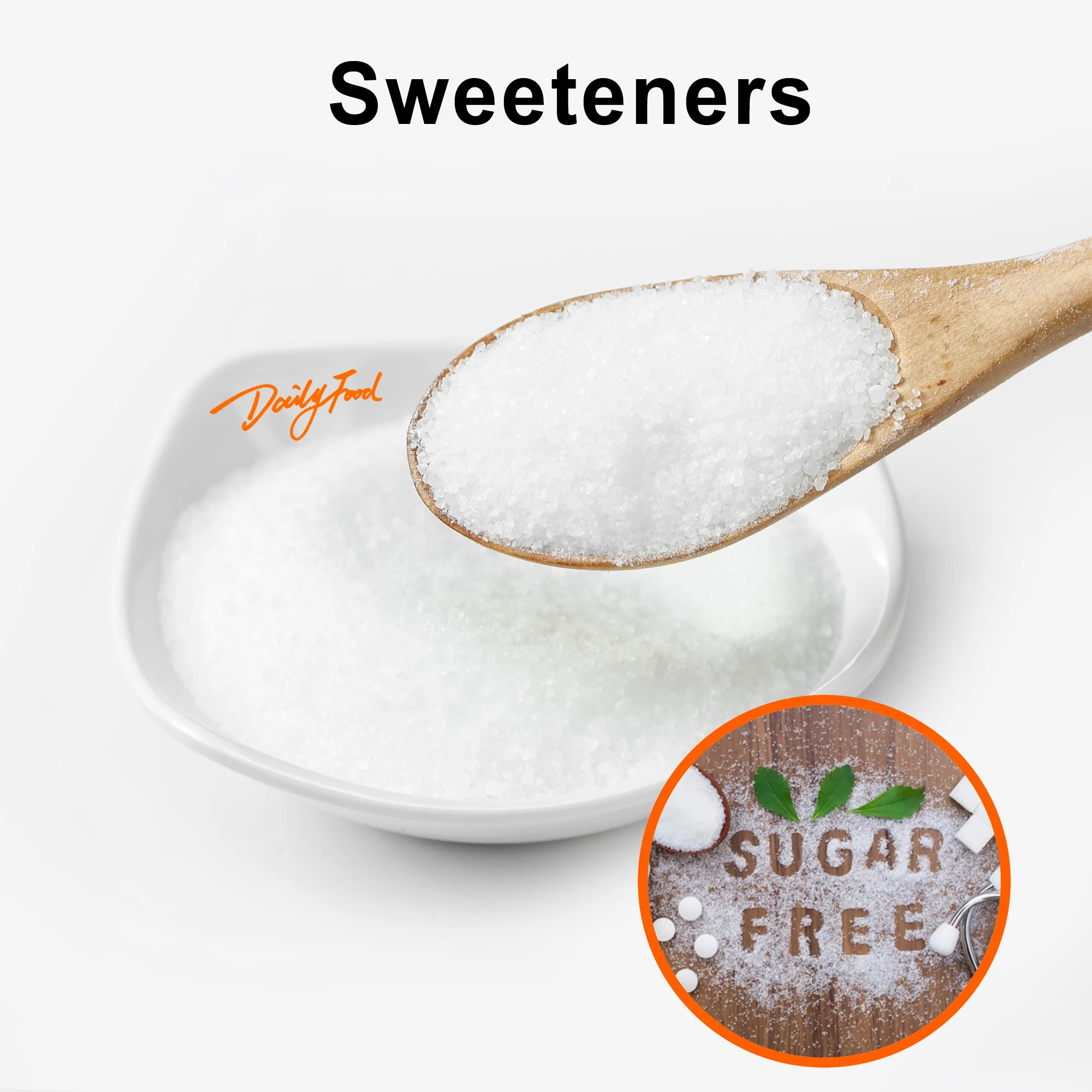 Food Additive Manufacturing Non-Calorie Sugar-Like High Intensity Excellent Stability Superior Sweetness Artificial Sweetener Qu
