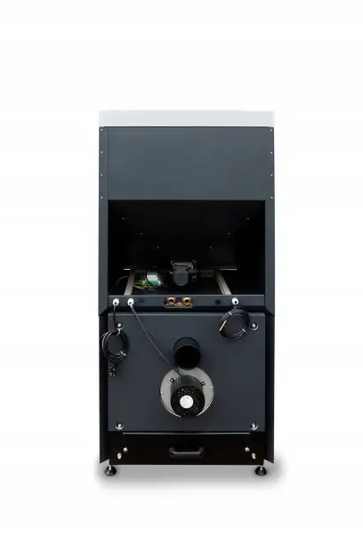 Wood Pellet Fired Hot Water Pellet boiler 30 kW with exuhaust fan and ash removal system