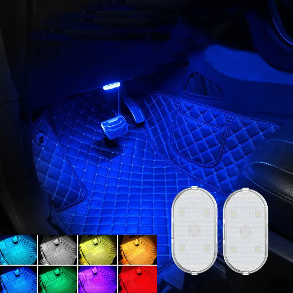 Easy To Install Car Atmosphere Light In-Car Usb Charging Reading Light Car Led Modified Decorative Atmosphere Light
