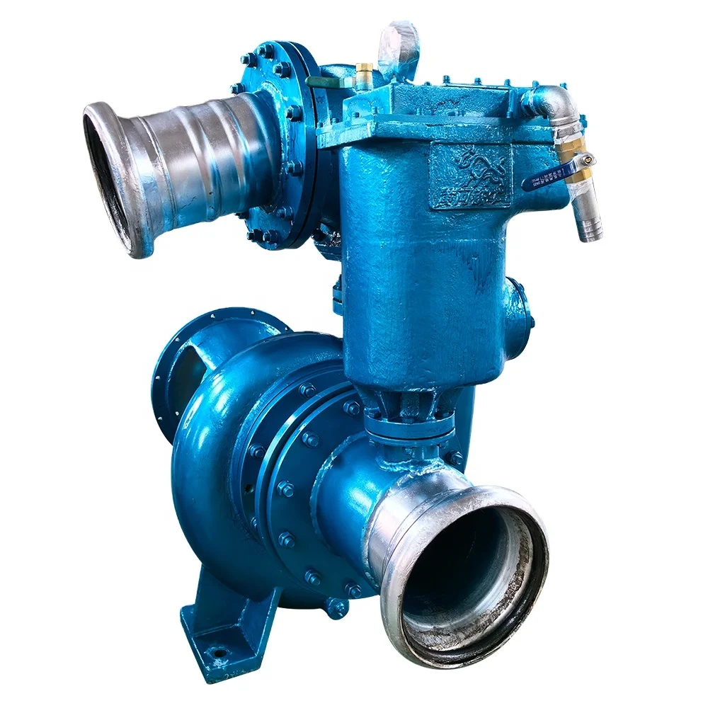 High suction air-cooled diesel engine water pump for wastewater transportation