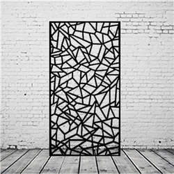 Laser Cut Metal Panel- Decorative Metal Screen Room Dividers custom