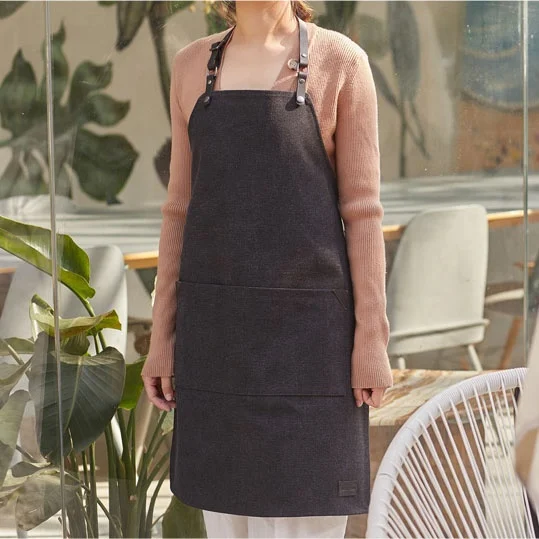 Professional Cooking Apron Chef Designed for Kitchen BBQ Grill cooking dress apron