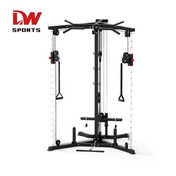 DW SPORTS Power Training Equipment Gym Equipment Lat Pull Down Double handle Machine Fitness