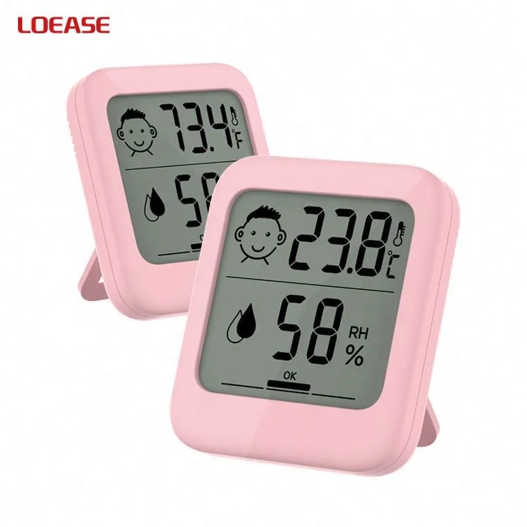 Mini Wireless Digital Barometer Meter Humidity Gauge Thermometer And Hygrometer Indoor Temperature