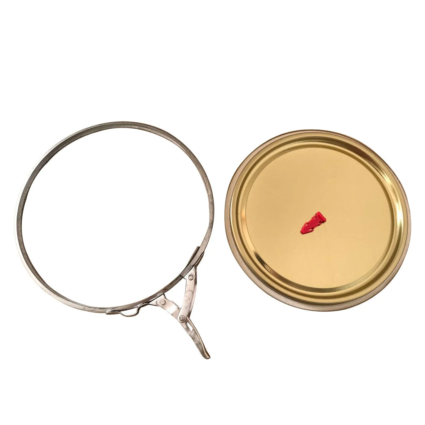 Поставка от производителей металлических банок 5л жестяная Металлическая бочка зажим для упаковки Железная открытая круглая банка краски