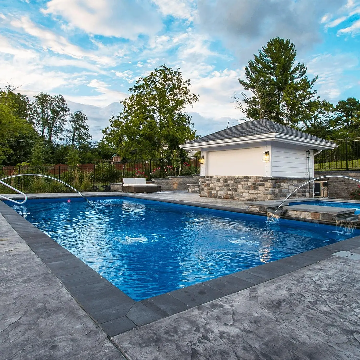 adults large hard side fiberglass fiber glass piscina inground fabricated outdoor swimming pools 18x48 water pool swim pool