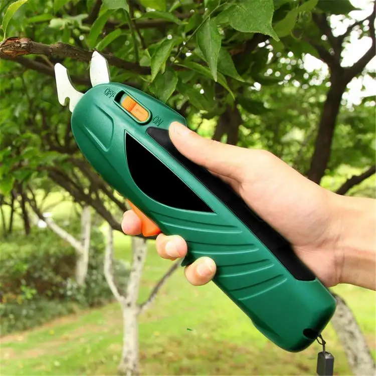 
Fruit tree shears electric pruning scissors branch picking scissors rechargeable home gardening fruit tree pruner 
