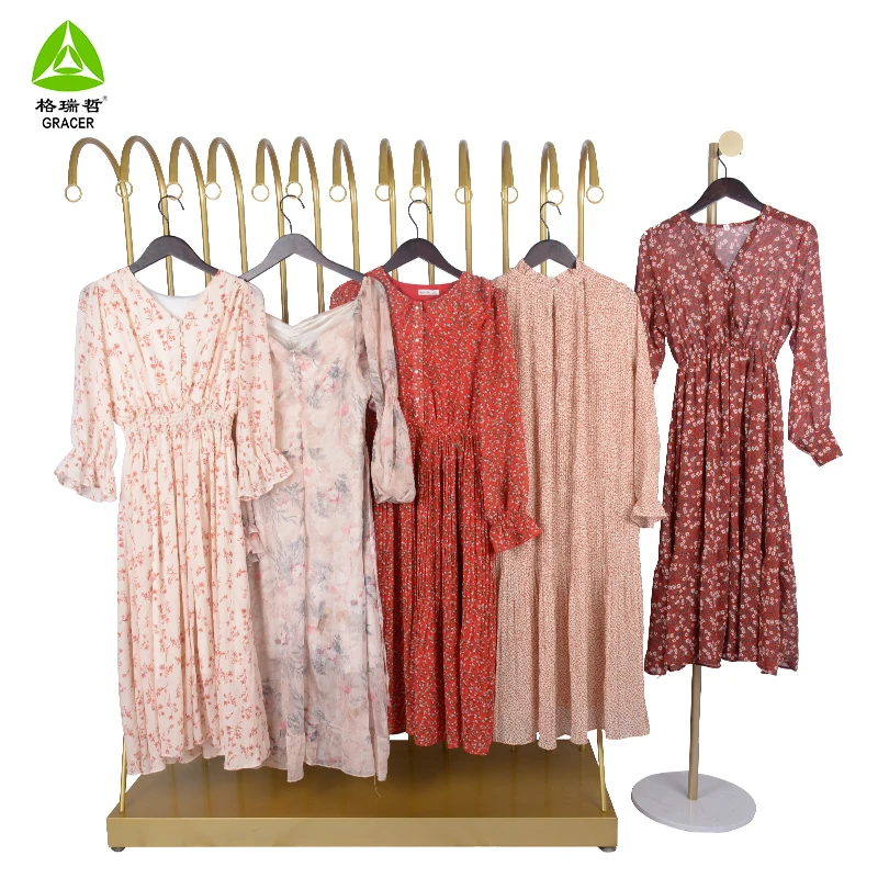 Wholesale Used Ladies Silk Dress Import Used Clothes To In India Ukay Ukay Bale Dress Second Hand Clothing