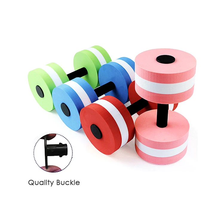 ZHOYA SPORT Hot Sale Foam Water Floating Dumbbell Pool Aqua Dumbbells Aquatic Water Aerobics Exercise Fitness Dumbbells