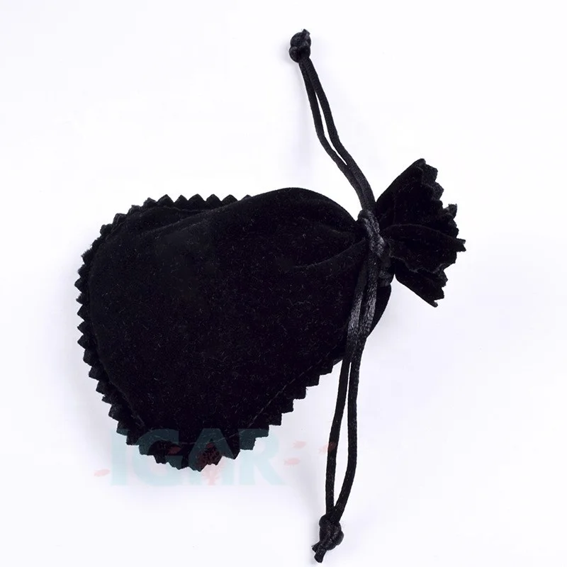 Small Velvet Drawstring Gifts Bag Pouches 9*12cm fit Necklace Bracelet Jewelry Package Presents Bags