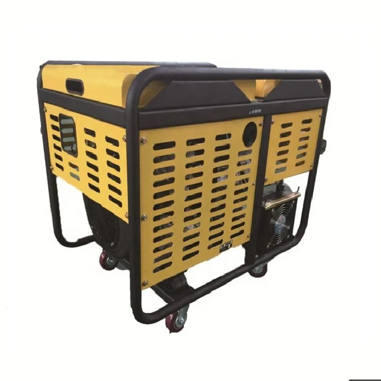 
Air-Cooled Double Cylinder Open Frame 12Kva 3 Phase Electricity Diesel Generators 