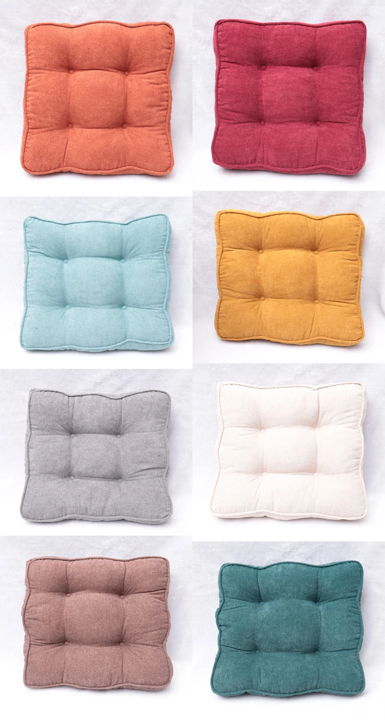 Лидер продаж высокое качество наполненный хлопком стул подушки на сиденья