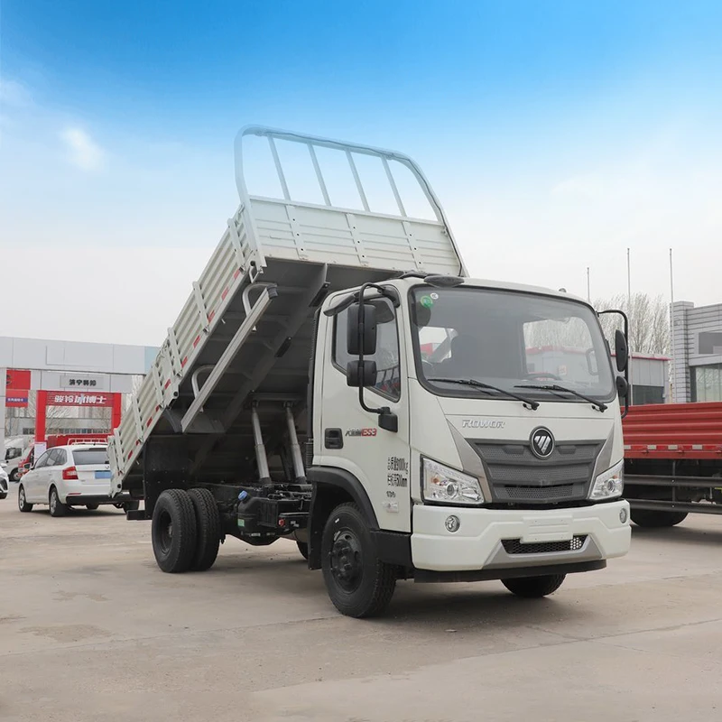 FOTON 6 Wheels Hydraulic Flip diesel New or Used Dump Truck for Sale