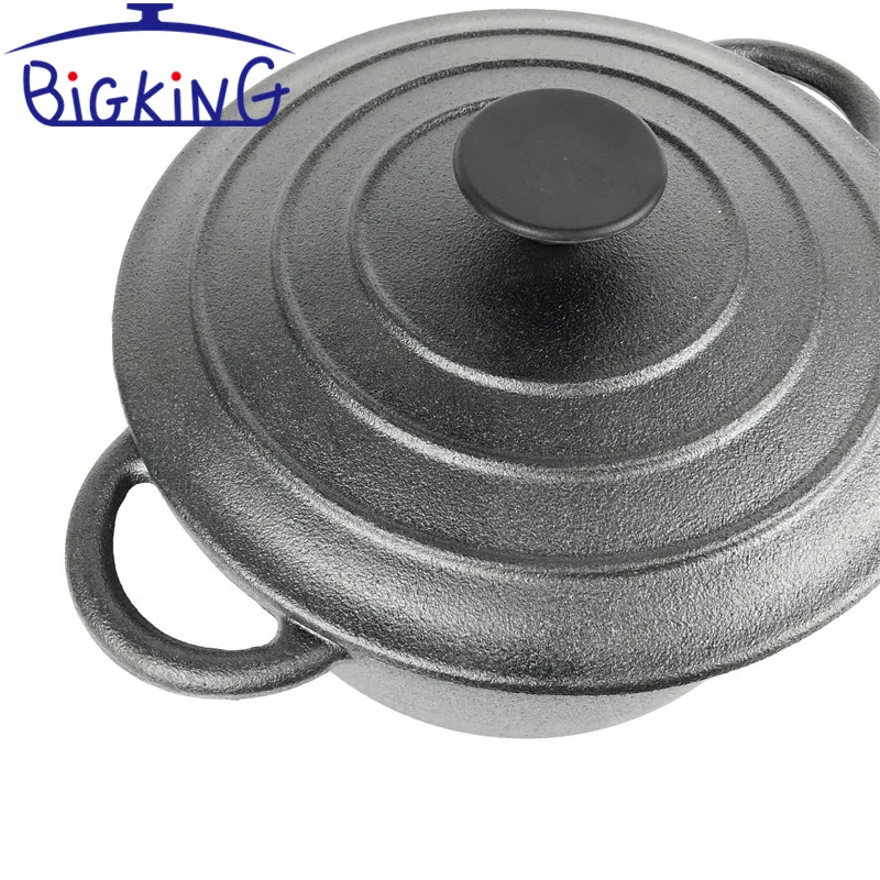 Round French Dutch Oven Enameled Cast Iron Big Casseroles Steamer Pot 2021 hot sales