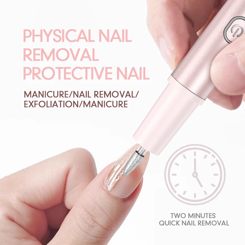 Portable Baby Manicure set Electric 2 in 1 USB Rechargeable Nail Trimmer Polisher Automatic Electric Nail File Cutter Clipper