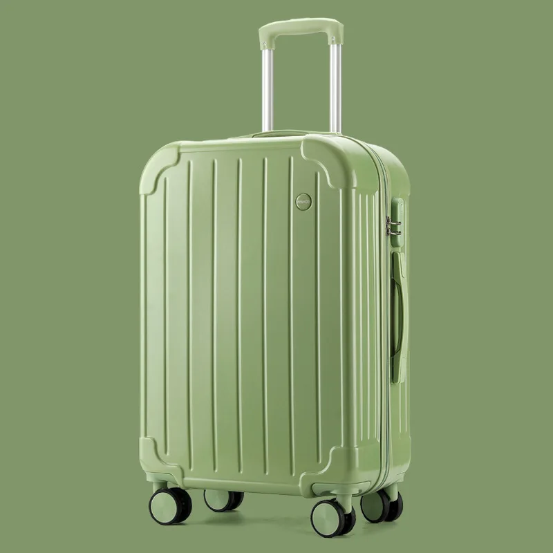 Travelling luggage bags with low prices top quality cabin size luggage pink girls women hard shell carry on suitcase