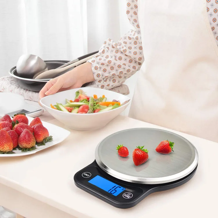 China Made 1g 5kg Food  Coffee   Scale Stainless Steel High Quality Egg Weighing Smart Scale Hot Selling Digital Kitchen Scale