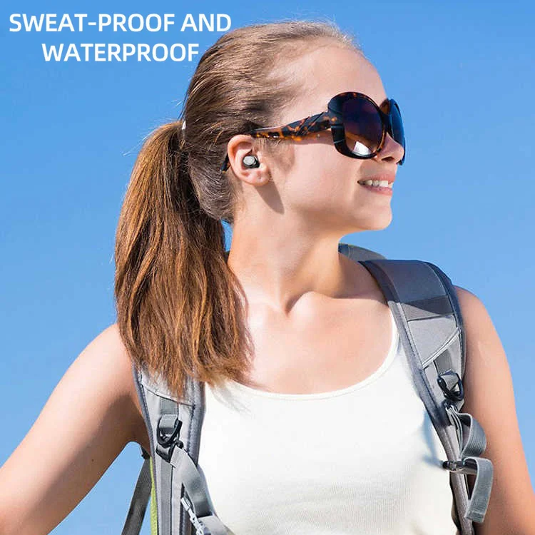 8D Stereo 2000Mah F9 tws Lcd Display Mini In-ear Sports Running Wireless Earbuds In-Ear Earphones Headphone Headset for phone