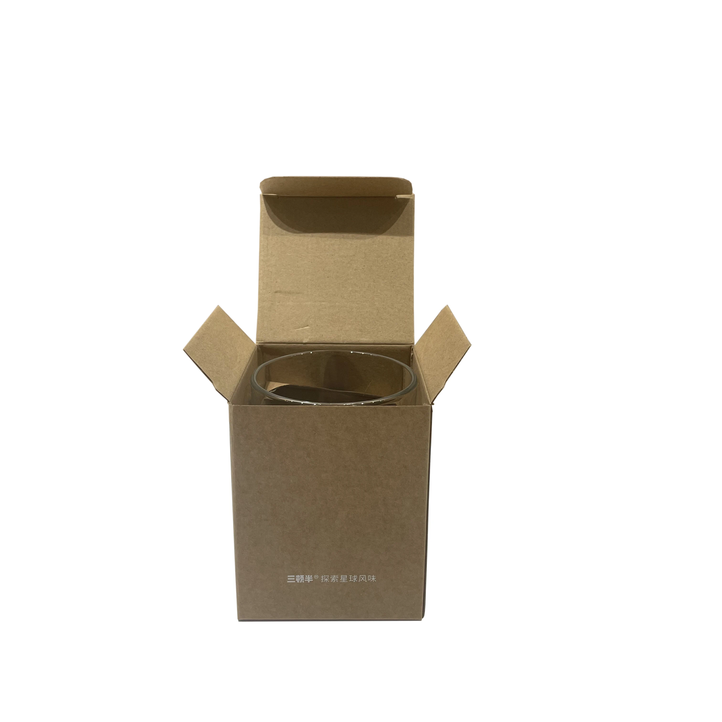 Rcycled Food Grade Cardboard White/Black/Kraft Paper Foldable Perfume Packaging 15ml bottle Paper Box Small With Custom Printing
