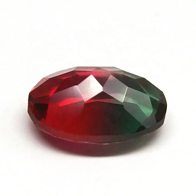 Loose Watermelon Tourmaline Oval Cut Glass Stone Faceted Colored Gemstone