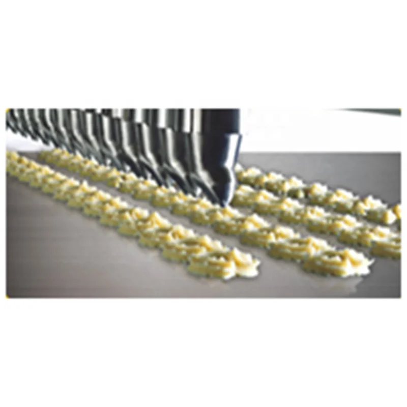 SINOBAKE Servo Motor PLC controlled Automatic Drop Macaron Muffins Cookie Depositor Machine