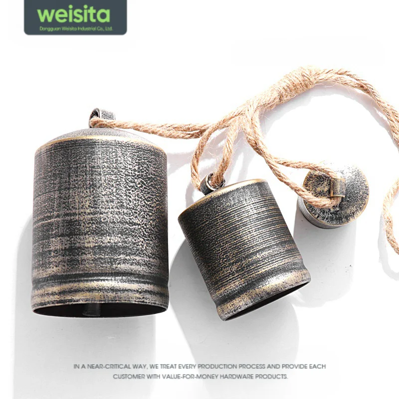 Железные колокольчики в стиле ретро украшают дверь на елку кулон Джингл металлические поделки