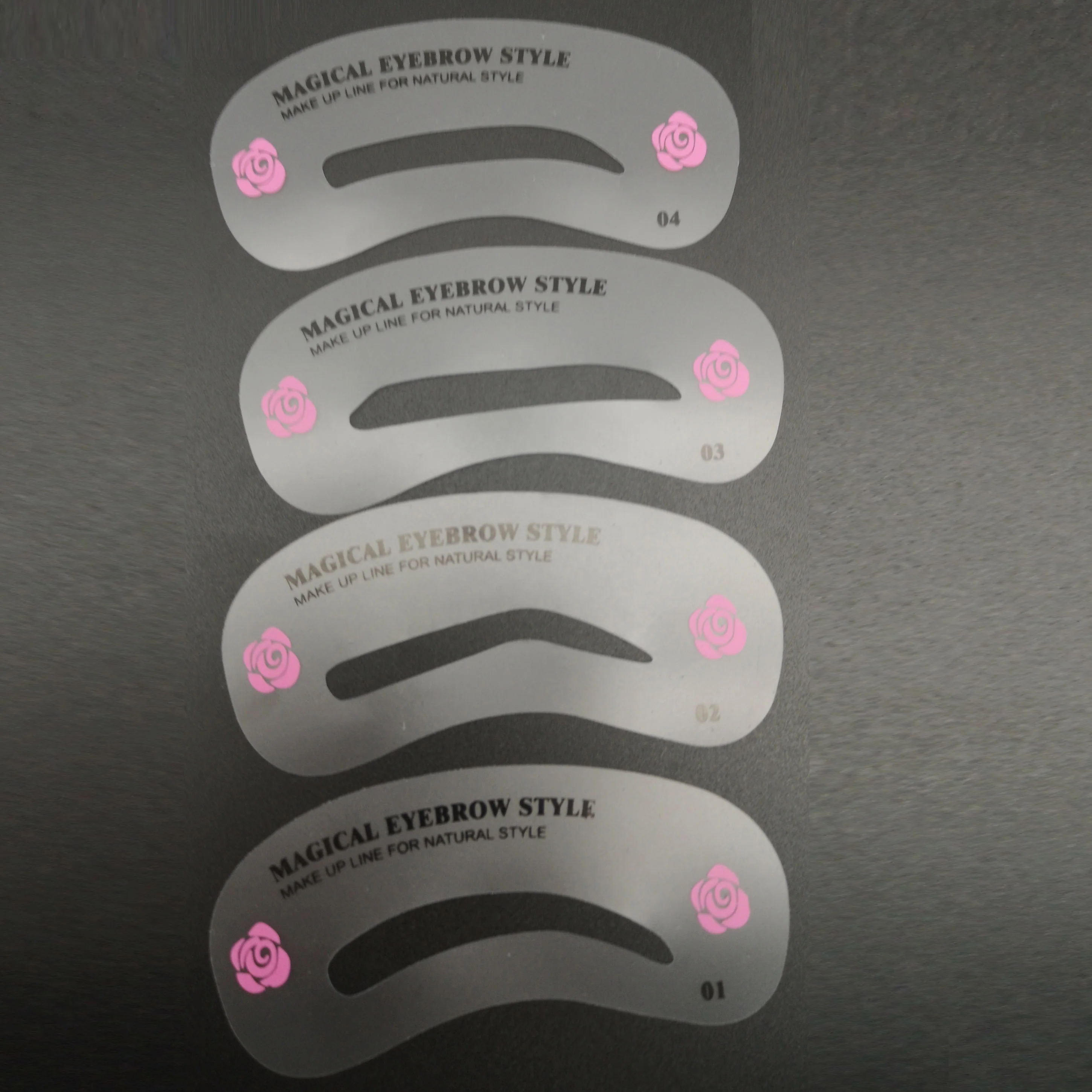 
Makeup Accessories Tools Wholesale Eyebrow Stencils Template Kit Eyebrow Shaping Stencils 