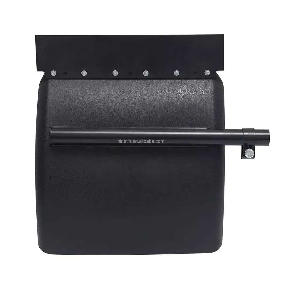 Прямая продажа с фабрики, черное покрытие под заказ, крыло поли четверти 24x24 дюйма с круглой трубкой