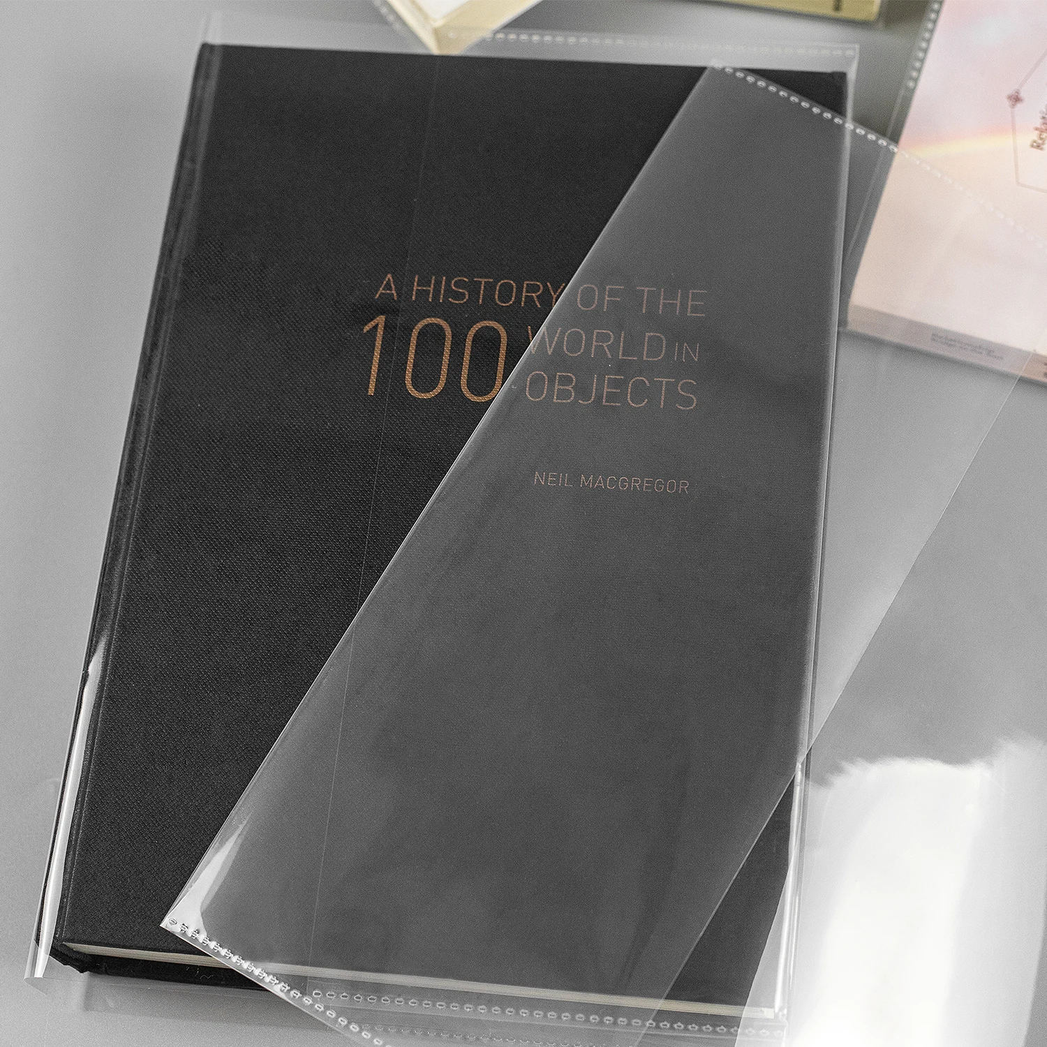 Custom Self Adhesive Presentation Waterproof Dust Proof Plastic PP Protective Transparent Sheet Sleeve Clear Book Cover