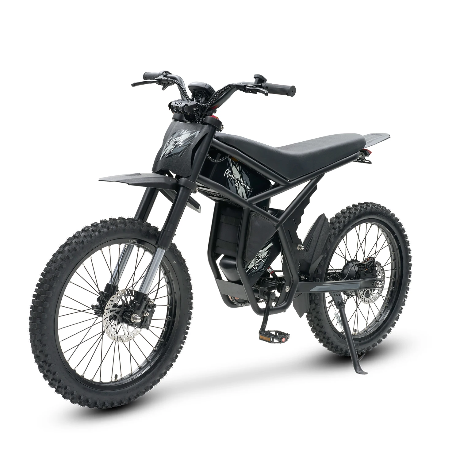 Wholesale  High Speed 72V 8000w Mountain E Bike Full Suspension 25 Inch Hybrid Dirt Mountain Fat Tire Electric Bike