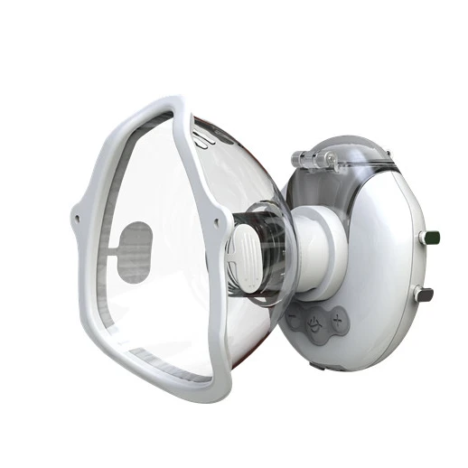 The smallest portable nebulizer rechargeable silent mesh nebulizer adjustable atomization rate and power Feellife air mask 2