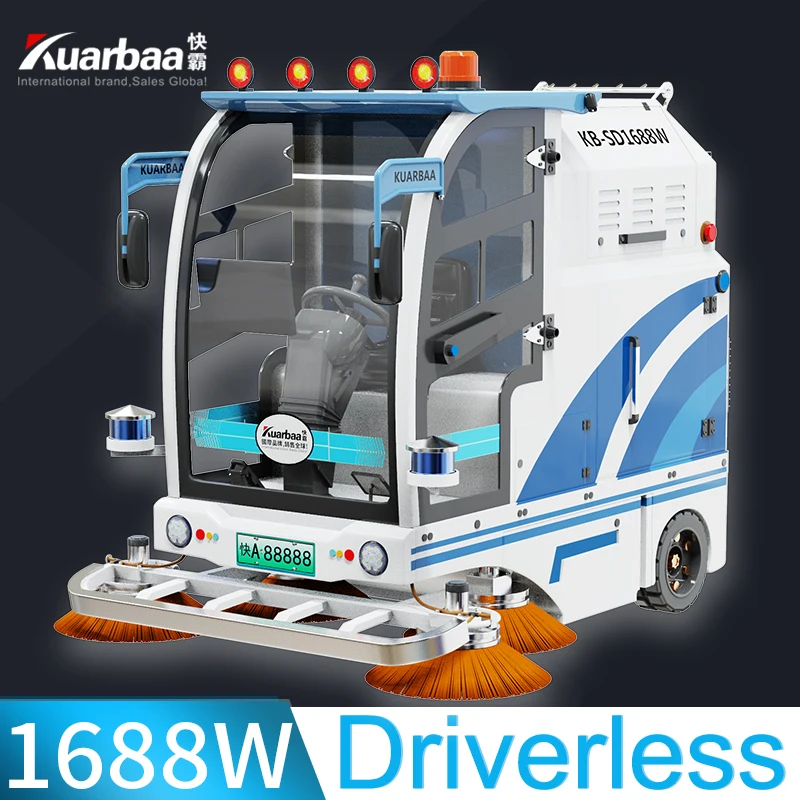 
Driverless sweeper commercial electric road sweeper factory sweeper AI intelligent sanitation vehicle 