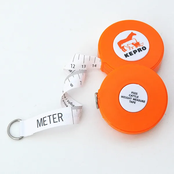 Wintape Calf Animal Weight Monitor and Control Tape Measure a English and French Weight Scale for Veterinarian Clinics