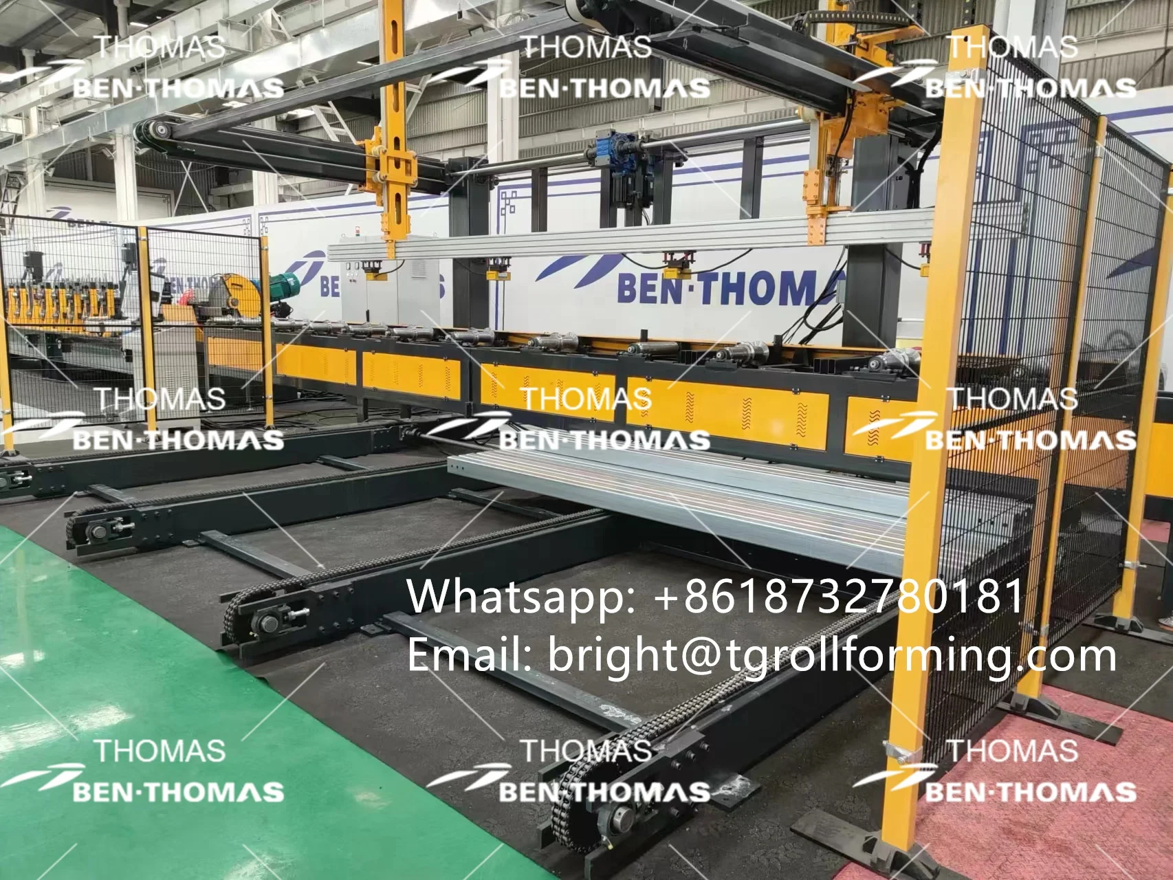 New design hihg speed C purlin roll forming machine