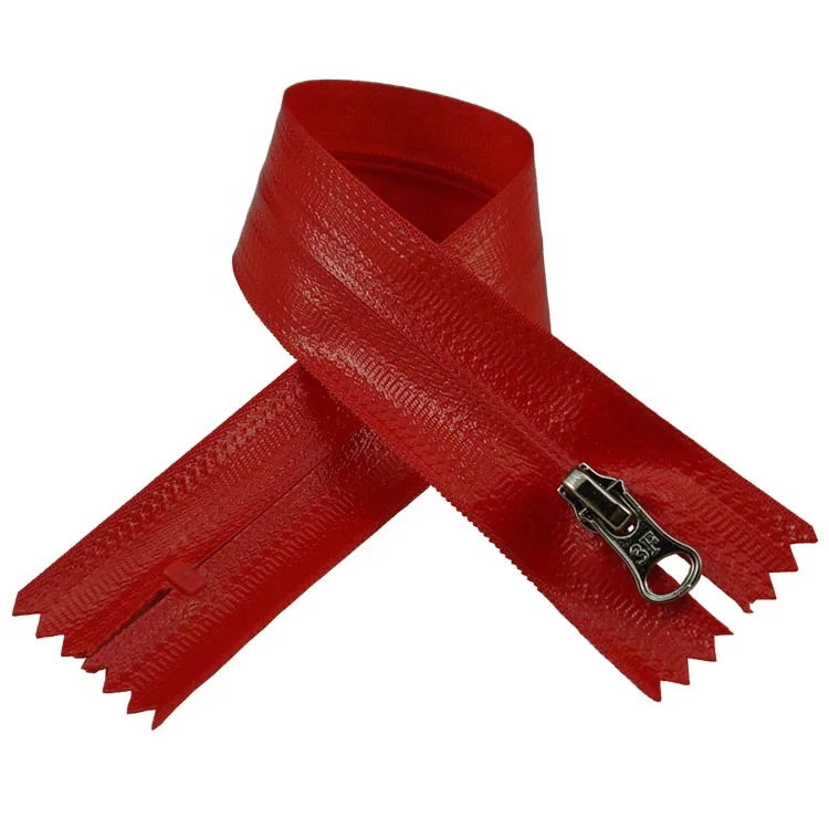 
Water Resistant #3 Nylon Waterproof zipper For sport garments without top and botoom stop 