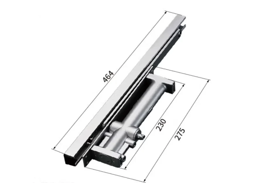 Hot Sale Aluminum Alloy Fire Door Automatic Hydraulic Door Closer For Wooden And Steel Door