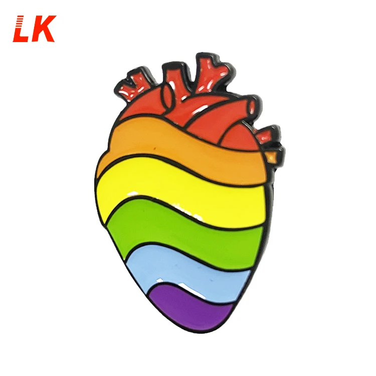 bulk design cheap breast cancer lapel medical enamel pins