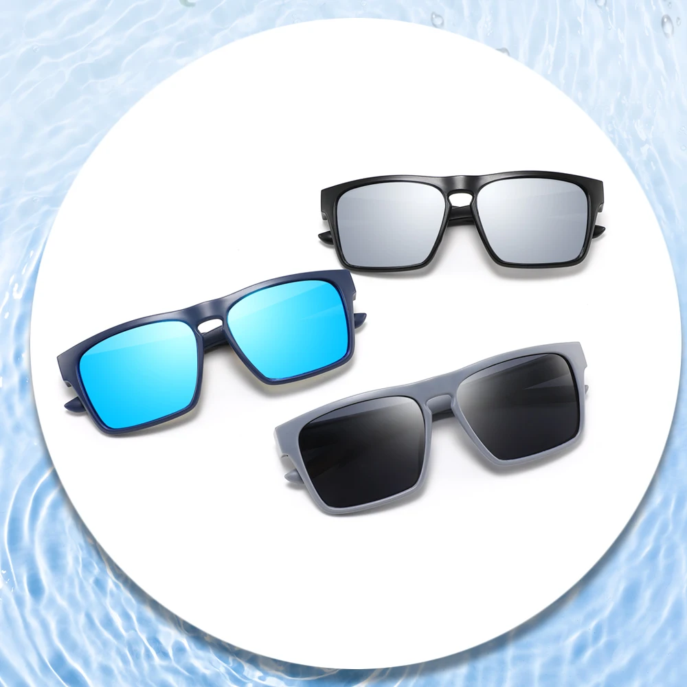 2022   New  fashion  floating  Sunglasses for men women  custom Logo TAC  lens Sunglasses