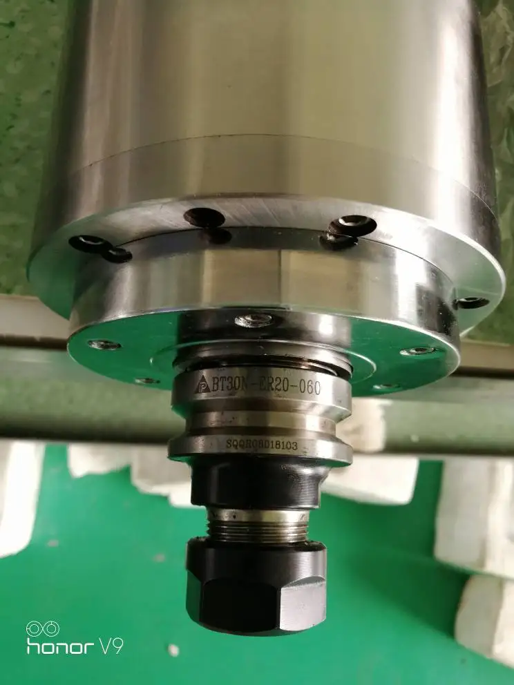 Jianken JGL-100 3.2kw 24000rpm  BT30 pneumatic tool change ATC Spindle motor